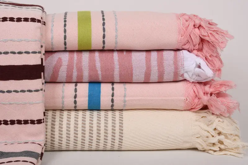 Bachelorette Gifts, 80x60 Cotton Set of 5 Towel, Bachelor Party Gifts, Woven Throw Blanket, Monogram Blanket, Wedding Gift Customized Blanket - 1