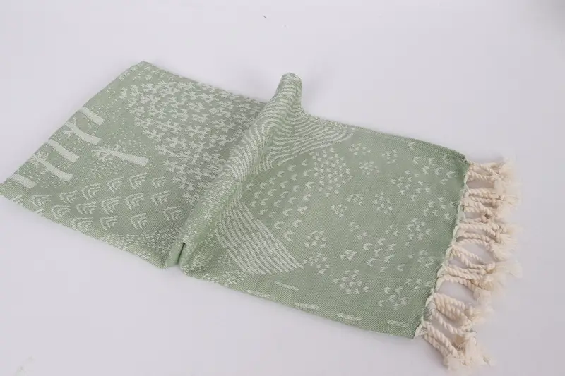 36x18 Cotton Mountain Design Towel, Turkish Hand Towel, Holiday Towel, Bachelor Party Favors, Summer Towel, Bridesmaid Gifts, Bathroom Towels - 7