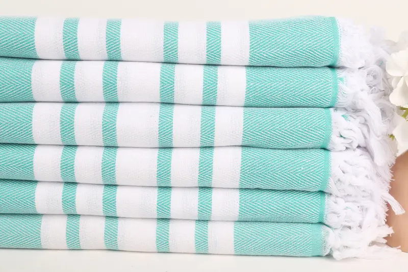 68x36 Cotton Chevron Towel, Bridal Shower Favors, Bathroom Towel, Beach Size Towel, Bachelorette Party Gifts, Turkish bath towel, Peshtemal Towel - 3