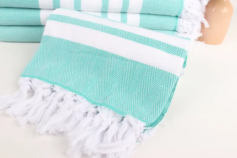 68x36 Cotton Chevron Towel, Bridal Shower Favors, Bathroom Towel, Beach Size Towel, Bachelorette Party Gifts, Turkish bath towel, Peshtemal Towel - 4
