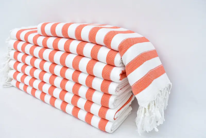 70x36 Cotton Striped Towel, Bridal Shower Gift, Wedding Day Gift For Bride, Bachelor Bachelorette Party Favors, Spa Towel, Personalized Gifts - 2