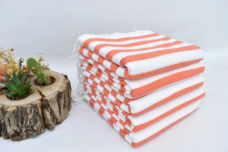 70x36 Cotton Striped Towel, Bridal Shower Gift, Wedding Day Gift For Bride, Bachelor Bachelorette Party Favors, Spa Towel, Personalized Gifts - 4