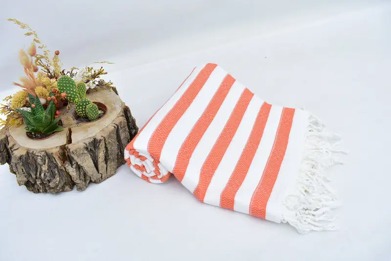 70x36 Cotton Striped Towel, Bridal Shower Gift, Wedding Day Gift For Bride, Bachelor Bachelorette Party Favors, Spa Towel, Personalized Gifts - 8