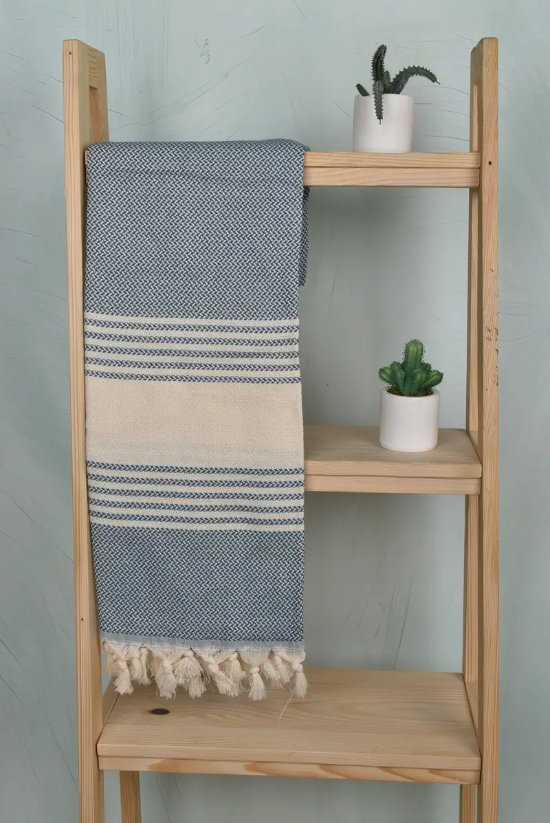 70x40 Cotton Striped Towel, Turkish beach towel, Personalized Home Gift Wedding, Bridal Party Gifts, Monogram Beach Towel, Home Decor Gifts - 8