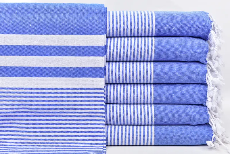 70x40 Cotton Striped Towel, Custom Beach Towel, Fouta towel, Hammam Towel USA, Sand-free peshtemal towel for the beach, Gifts For Him, Unique Gift - 1