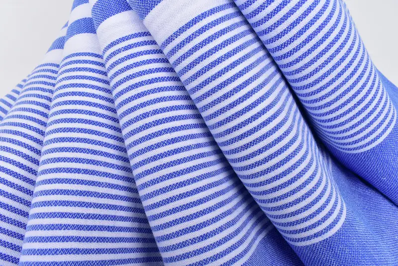 70x40 Cotton Striped Towel, Custom Beach Towel, Fouta towel, Hammam Towel USA, Sand-free peshtemal towel for the beach, Gifts For Him, Unique Gift - 5