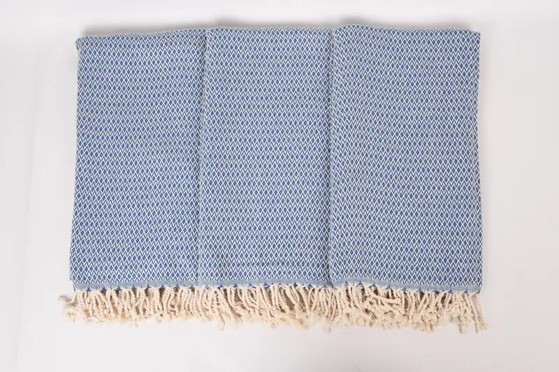 Organic cotton peshtemal for spa and beach, Personalized Gift, Turkish Towel USA, Bath towel, Best Friend Gift Ideas, 70x40 Cotton Diamond Towel - 7