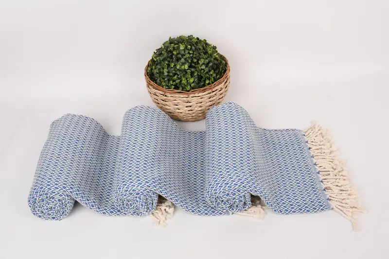 Organic cotton peshtemal for spa and beach, Personalized Gift, Turkish Towel USA, Bath towel, Best Friend Gift Ideas, 70x40 Cotton Diamond Towel - 8