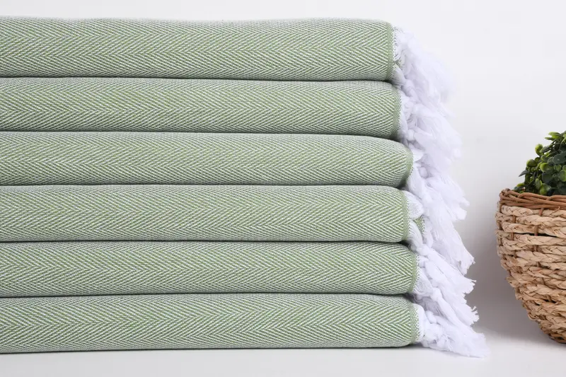 Kitchen Towel, Custom Hand Towel, Custom Name Towel, 36x18 Cotton Herringbone Towel, Bridesmaid Gifts, Best Wedding Gift, Bridesmaid Gift Towel - 3