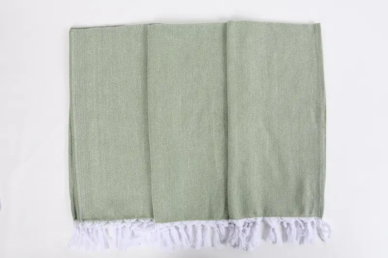 Kitchen Towel, Custom Hand Towel, Custom Name Towel, 36x18 Cotton Herringbone Towel, Bridesmaid Gifts, Best Wedding Gift, Bridesmaid Gift Towel - 8