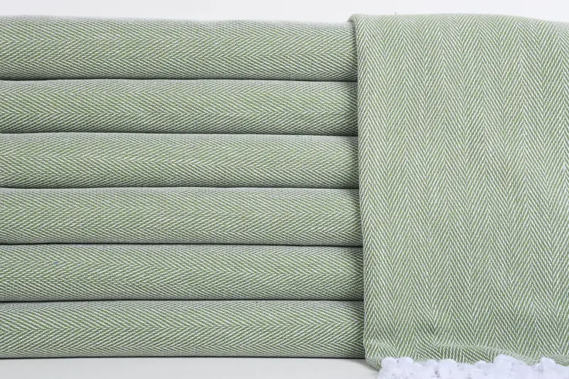 Kitchen Towel, Custom Hand Towel, Custom Name Towel, 36x18 Cotton Herringbone Towel, Bridesmaid Gifts, Best Wedding Gift, Bridesmaid Gift Towel - 2