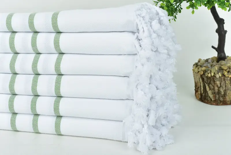 70x40 Cotton Striped Towel, Personalized Gift, Best Friend Gift, Bachelorette Party Gifts For Bride, Travel Towel, Custom Wedding Gift, Family Gift - 3
