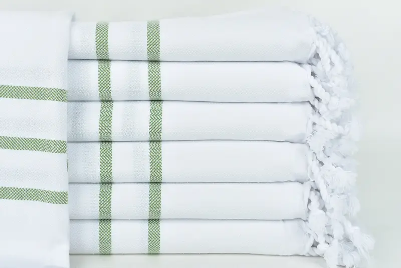 70x40 Cotton Striped Towel, Personalized Gift, Best Friend Gift, Bachelorette Party Gifts For Bride, Travel Towel, Custom Wedding Gift, Family Gift - 1
