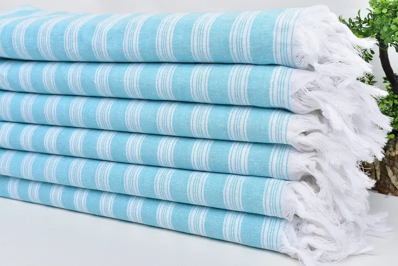 Pool Towels, Beach Towel Bulk, Personalized Wedding Gift, Turkish Towel Beach, Wedding For Favor, 70x40 Cotton Striped Towel, Bridesmaid Gifts - 3