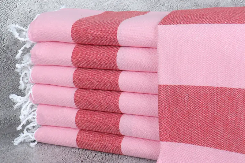 Best Friend Christmas Gift, Beach Towel Monogram, Bachelorette Party Decorations, Turkish Towel USA, Best Beach Towel, 70x40 Cotton Striped Towel - 1