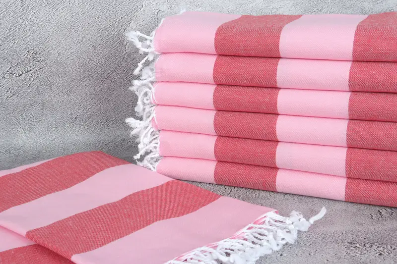 Best Friend Christmas Gift, Beach Towel Monogram, Bachelorette Party Decorations, Turkish Towel USA, Best Beach Towel, 70x40 Cotton Striped Towel - 2