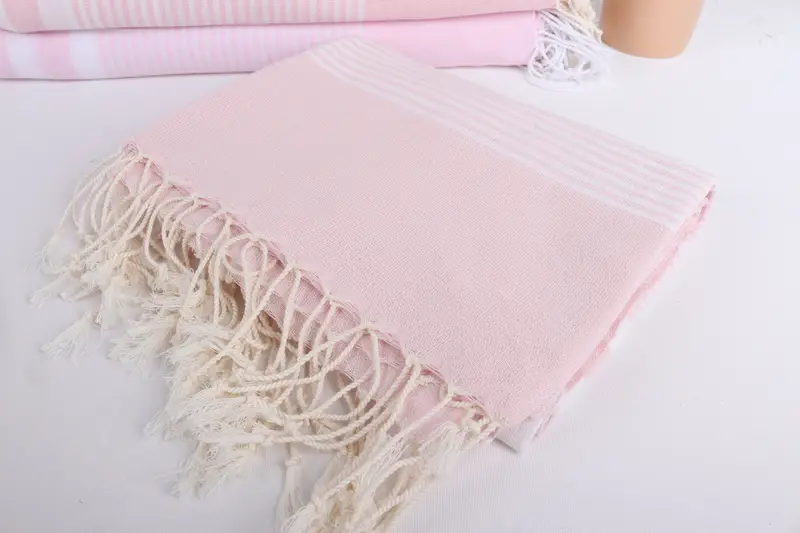 Custom Beach Towels, Bachelorette Party Gifts Bridesmaids, Embroidered Towel, 70x40 Cotton Striped Towel, Valentines Day Gift Idea, Best Beach Towel - 5