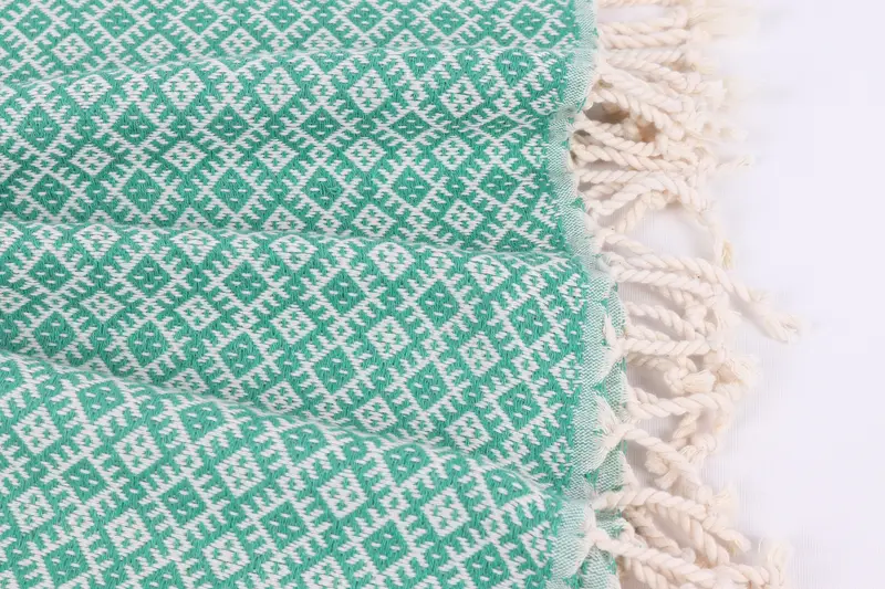 70x40 Cotton Diamond Towel, Custom Towel, Bridesmaid Gift Towel, Handmade Turkish hammam towel, Home Gift, Bridemaids Beach Towel, Wedding Favors - 8