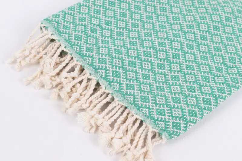 70x40 Cotton Diamond Towel, Custom Towel, Bridesmaid Gift Towel, Handmade Turkish hammam towel, Home Gift, Bridemaids Beach Towel, Wedding Favors - 7