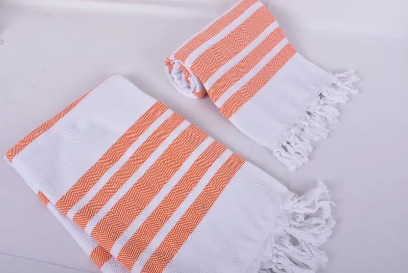 Bachelor Gifts, Absorbent towel, Monogrammed Beach Towel, Personalized Turkish Beach Towel, Scarf Towel, 70x40 Cotton Herringbone Towel, Bride Gift - 7