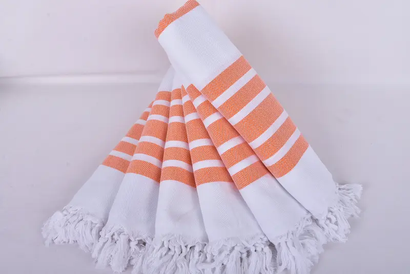 Bachelor Gifts, Absorbent towel, Monogrammed Beach Towel, Personalized Turkish Beach Towel, Scarf Towel, 70x40 Cotton Herringbone Towel, Bride Gift - 4