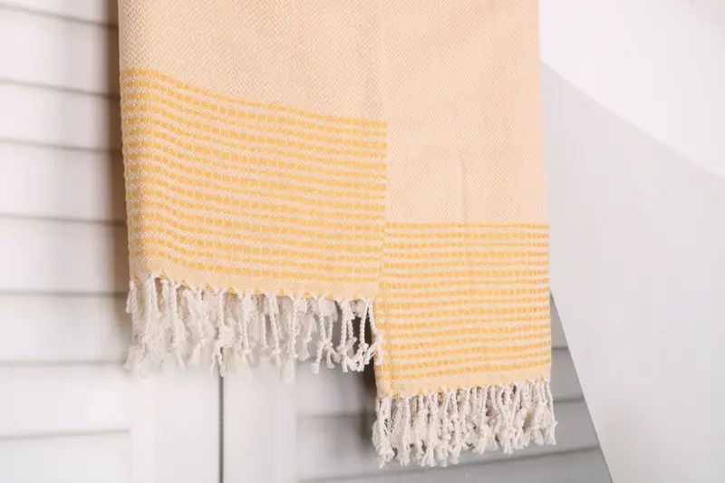 Embroidered Towel, 70x36 Cotton Striped Towel, Personalized Gift, Family Gift Basket, Bachelorette Towel, Quick-dry peshtemal, Valentines Gift - 8
