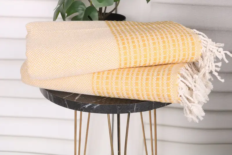 Embroidered Towel, 70x36 Cotton Striped Towel, Personalized Gift, Family Gift Basket, Bachelorette Towel, Quick-dry peshtemal, Valentines Gift - 3