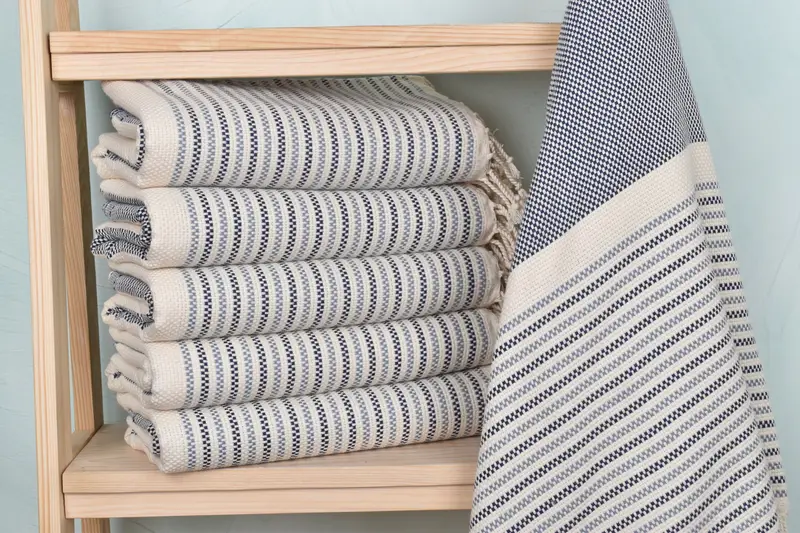 70x40 Cotton Geometric Towel, Turkish towel, Beach Towel Bulk, Customized Turkish Towel, Organic Towel, Xmas Gifts, Monogram Turkish Towel - 1