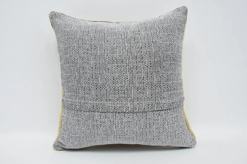 Pillow for Sofa, Pillow, 16x16 Beige Pillow, Ethnical Kilim Rug Pillow, Sofa Bolster Pillow Sham, Vintage Kilim Throw Pillow, Lounge Throw Cushion - 6