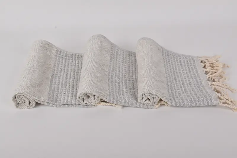 Housewarming Gift, Bridal Shower Gift, 40x20 Cotton Striped Towel, Personalize Gift, Monogram Hand Towel, Bathroom Towels, Turkish Towel Hand Towel - 7