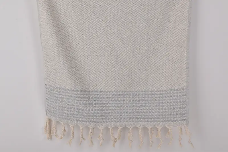 Housewarming Gift, Bridal Shower Gift, 40x20 Cotton Striped Towel, Personalize Gift, Monogram Hand Towel, Bathroom Towels, Turkish Towel Hand Towel - 8