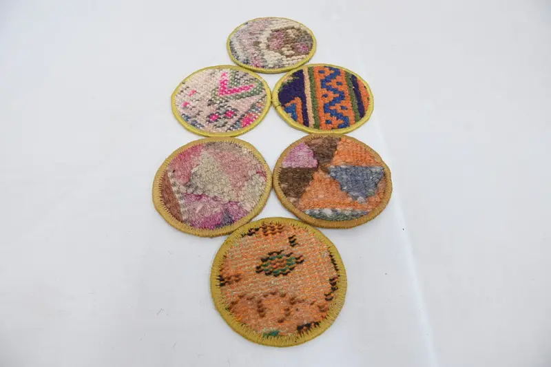 Brown and Bronze Coasters, Unique Design and Durable Coasters