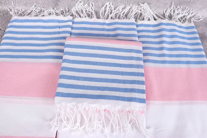 Gifts For Him, Summer Gift, 70x40 Cotton Striped Towel, Personalized Turkish Towel, Turkish beach towel with fringe, Wedding Day Gift For Bride - 4