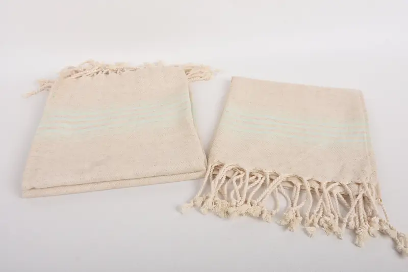 Girl Trip Party Favor, Wedding Gift Ideas, Wedding Favors, Bathroom Towels, Bridesmaid Gifts, 36x18 Linen Striped Towel, Gifts For Him, Spa Towel - 7