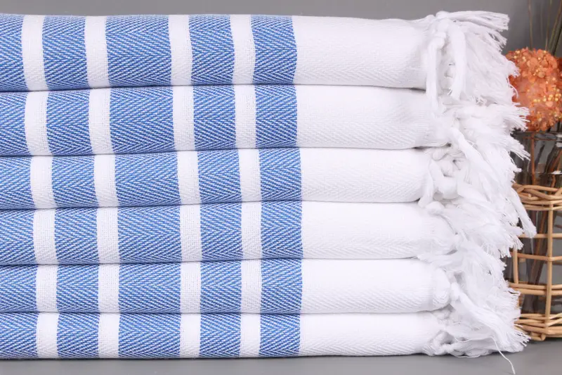 Custom Beach Towels, Organic Turkish towel, Bachelorette Favor, Pool Towels, 68x36 Cotton Chevron Towel, Gifts For Him, Personalized Turkish Towel - 2