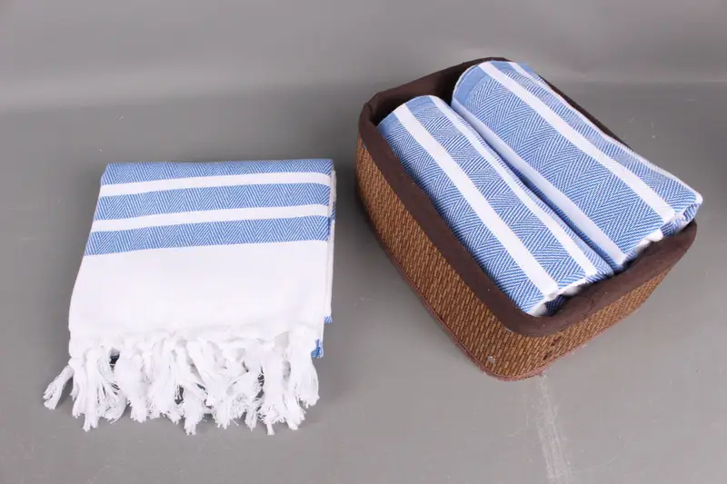 Custom Beach Towels, Organic Turkish towel, Bachelorette Favor, Pool Towels, 68x36 Cotton Chevron Towel, Gifts For Him, Personalized Turkish Towel - 5