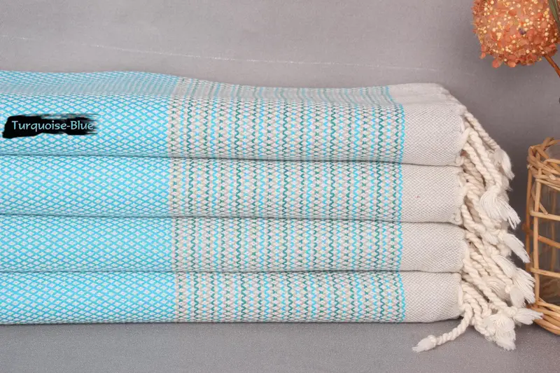 36x20 Cotton Striped Towel, Bachelorette Party Gifts, Personalized Dish Towel, Spa Towel, Turkish Towel Hand Towel, Bridesmaid Gift, Wedding Gift - 2
