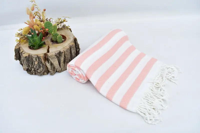 Monogrammed Beach Towel, Summer Towel, Turkish hand towel, 70x36 Cotton Striped Towel, Custom Beach Towel, Luxury Turkish Bath Towel, Christmas Gift - 7