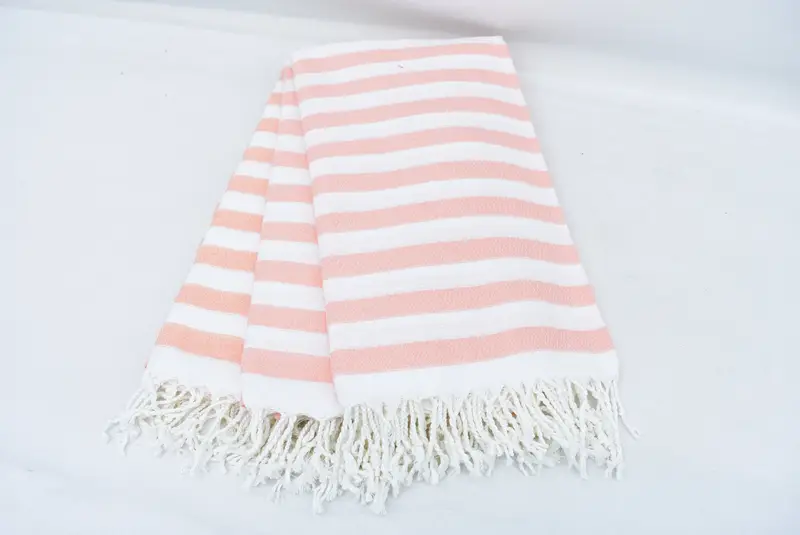 Monogrammed Beach Towel, Summer Towel, Turkish hand towel, 70x36 Cotton Striped Towel, Custom Beach Towel, Luxury Turkish Bath Towel, Christmas Gift - 6