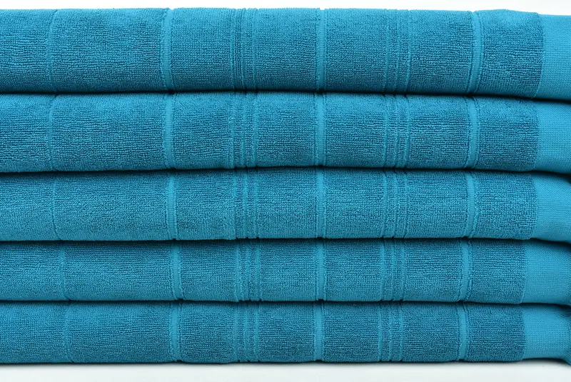 40x18 Pamuklu Çizgili Terry Havlu, Kişiselleştir Hediye, Küçük Banyo Havlusu, Nedime Hediyeleri, Hediye, Sevgililer Günü Hediyesi, Kişiselleştirilmiş Hediye - 2