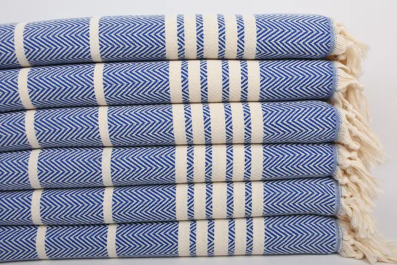 Christmas Favors, Bridesmaid Gift, Monogrammed Hand Towel, Custom Name Towel, 40x20 Cotton Striped Towel, Bridesmaid Gifts, Turkish Hand Towel - 3