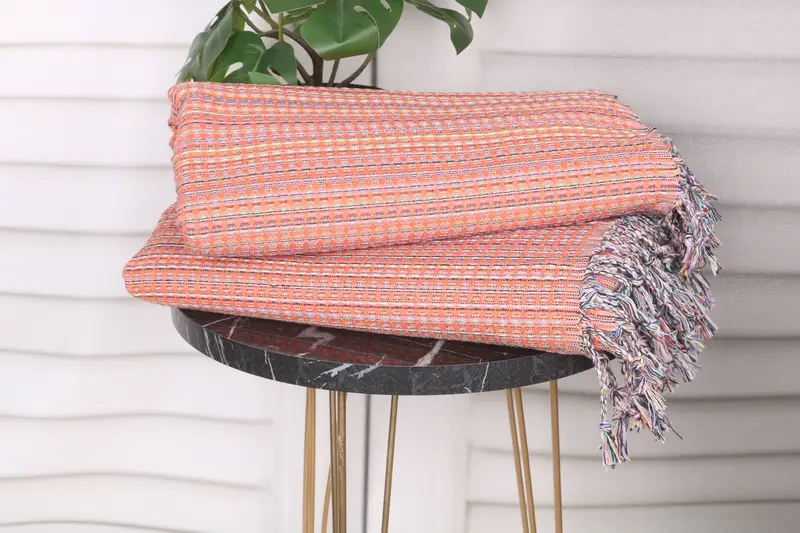70x40 Cotton Geometric Towel, Large Turkish Towel, Personalized Turkish Towel, Lightweight Turkish towel, Gift For The Home Decor, Christmas Gift - 3