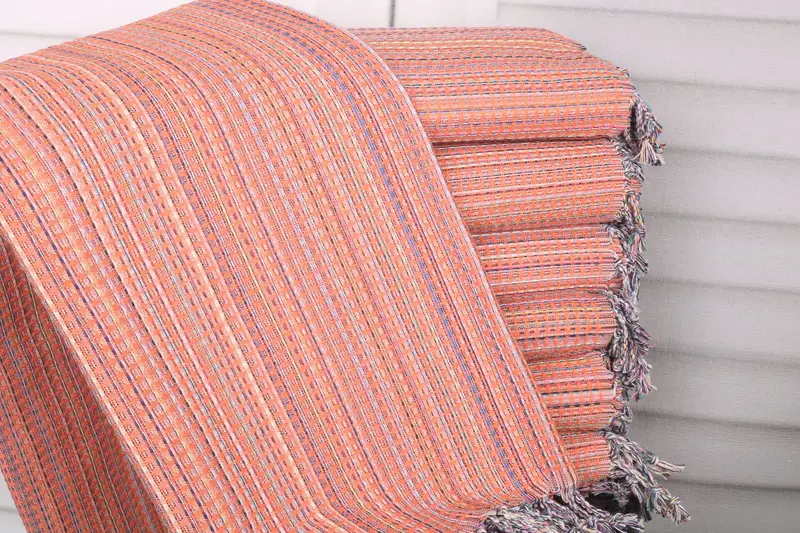 70x40 Cotton Geometric Towel, Large Turkish Towel, Personalized Turkish Towel, Lightweight Turkish towel, Gift For The Home Decor, Christmas Gift - 1