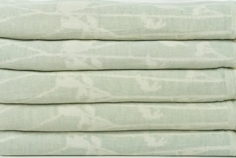 Couch Throw Blanket, 92x84 Cotton Floral Design Towel, Turkish Blanket, Decorative Bedspread, Monogram Blanket, Decorative Blanket, Turkish Bedcover - 4
