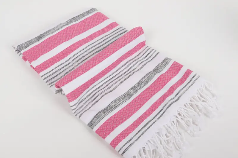 70x40 Cotton Striped Towel, Monogrammed Beach Towel, Personalized Wedding Gift, Personalised Gift, Beach Towel Bulk, Monogram Beach Towel - 6