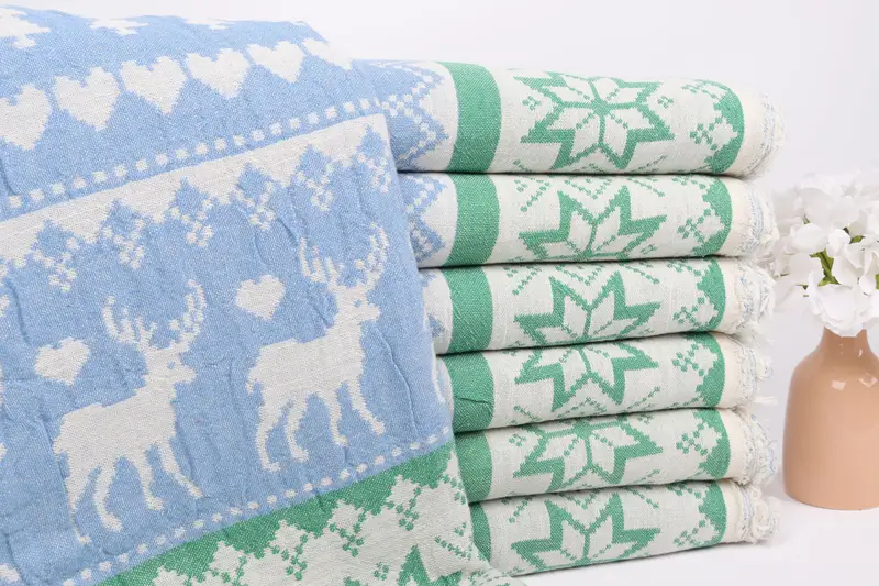 Bachelorette Gifts, Bachelorette Party Decorations, Personalized Beach Towel, Girl Trip Party Favor, 76x38 Cotton Deer Patterned Towel, Bridal Gifts - 2
