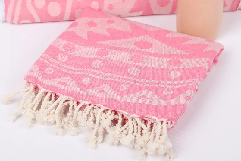 Bridal Party Gifts, 70x40 Cotton Round Pattern Towel, Bachelor Bachelorette Party Favors, Handwoven Turkish Towel, Wedding Favors, Gifts For Him - 6