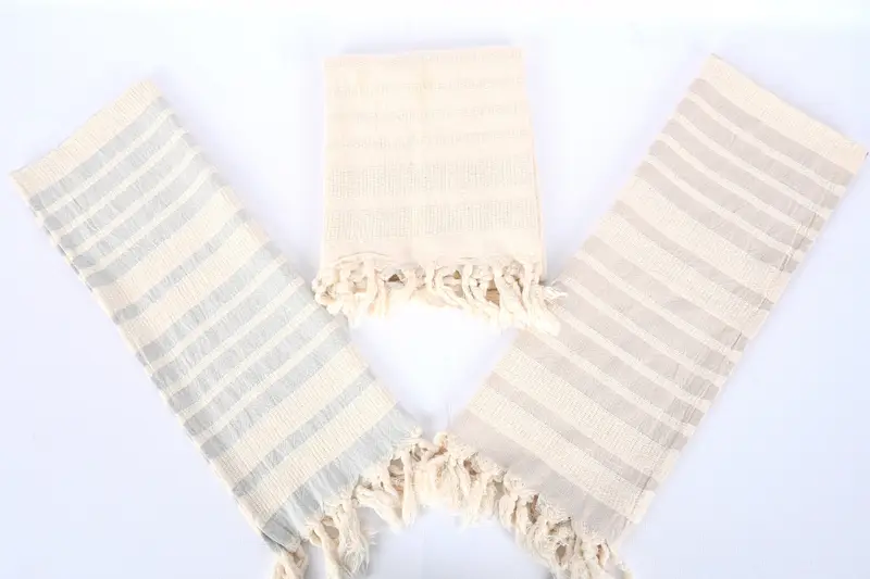 Monogram Kitchen Towel, Personalized Gift, Bridesmaid Gift, Turkish Hand Towel, Bachelorette Towel, 40x16 Cotton Striped Towel, Bridesmaid Favors - 8