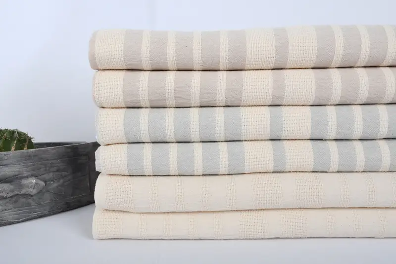 Monogram Kitchen Towel, Personalized Gift, Bridesmaid Gift, Turkish Hand Towel, Bachelorette Towel, 40x16 Cotton Striped Towel, Bridesmaid Favors - 2