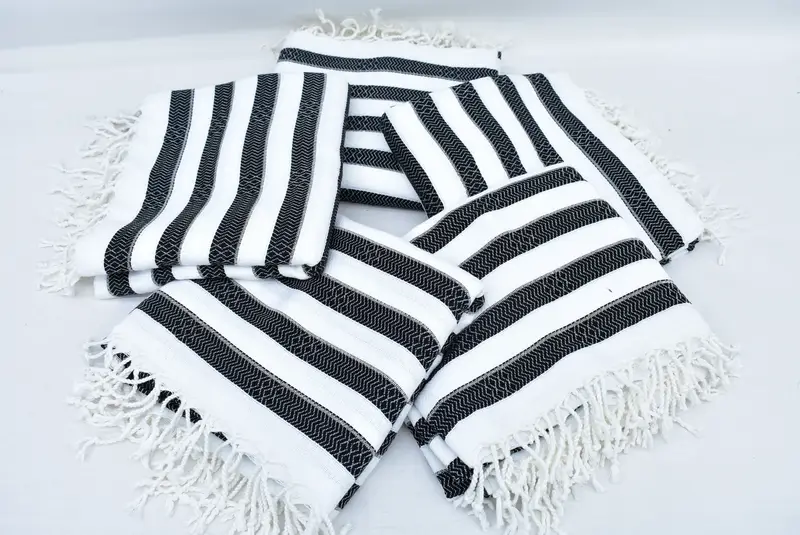 Fringed Turkish peshtemal beach towel USA, Bachelorette Gifts, Boyfriend Christmas Gift, Beach towel, Monogram Beach Towel, Spa Gift Towel - 5